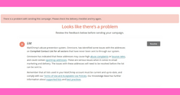 Fix The MailChimp Omnivore Warning